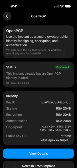 iOS版Apex Managerの画面 5